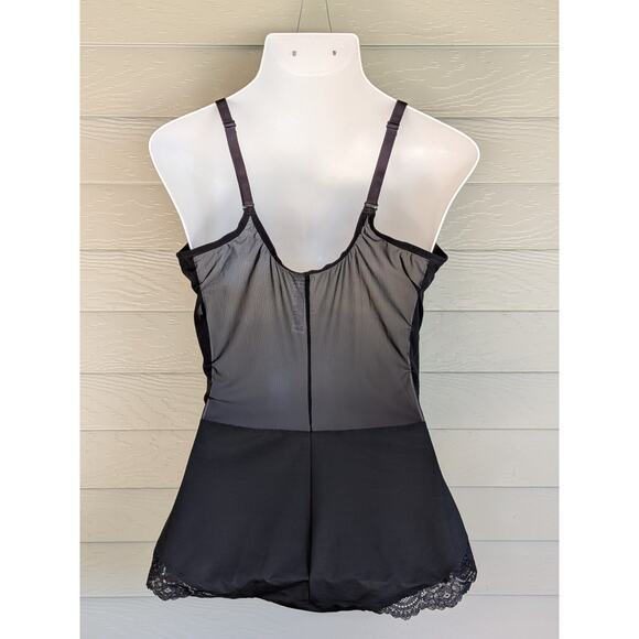 Assets Spanx Red Hot Label Lace is More Lace Panty Bodysuit Teddie Size 3X - Picture 3 of 4